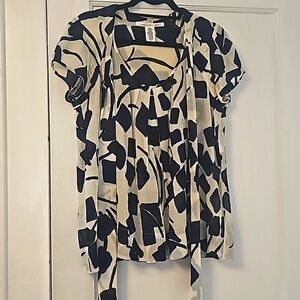 Diane Von Furstenberg DVF blouse 6